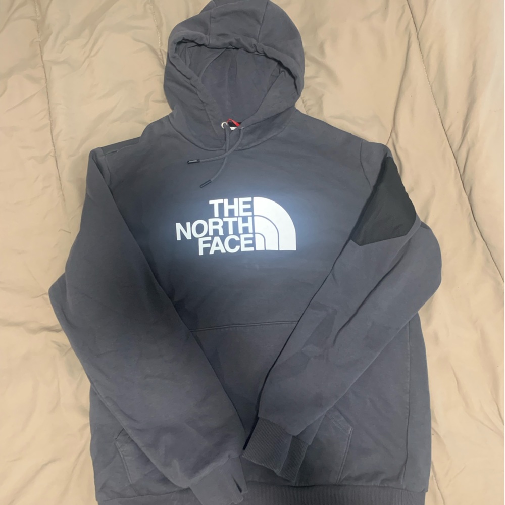 The North Face grey hoodie XL, perfect condition